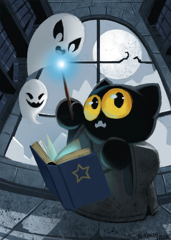 Momo 与幽灵的魔法冒险
