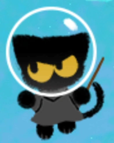 拿着魔杖的 Momo